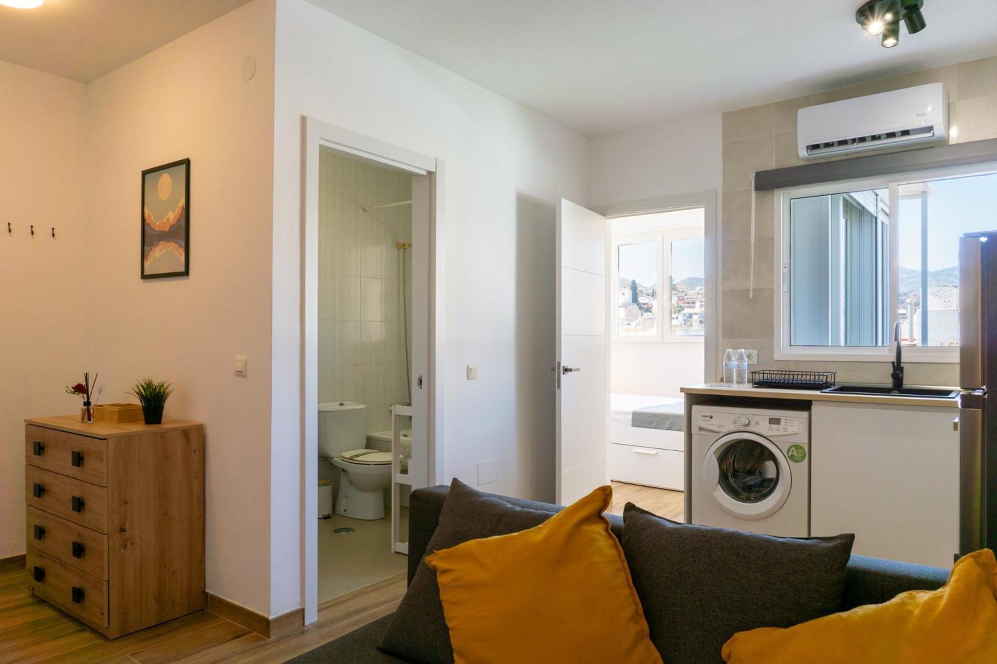 Apartamento Con Terraza En La Playa La Cala Del Moral Exterior photo